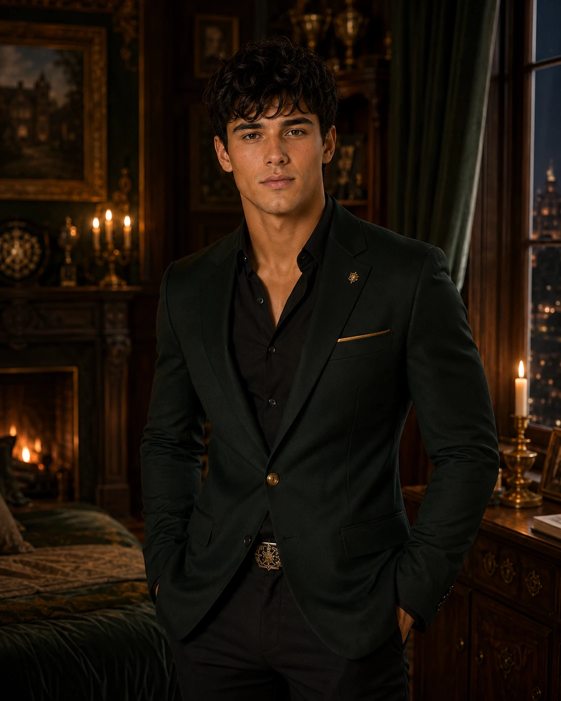 Formal portrait of Chase Carmichael